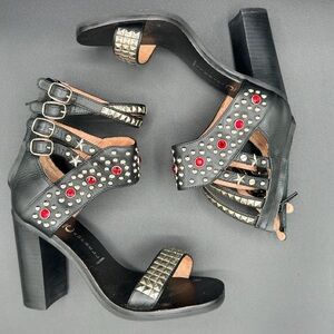 Jeffrey Campbell  Studded Gladiatior Sandals Heels